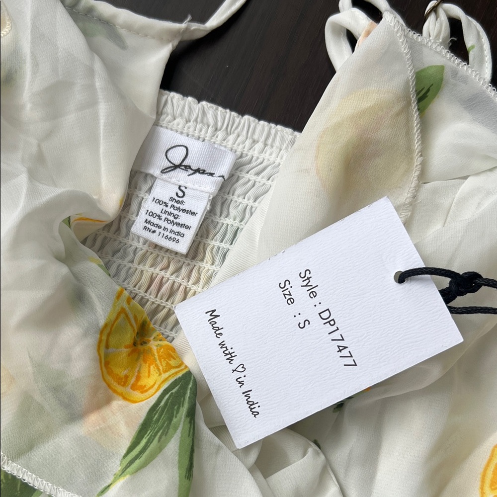 NWT Japna Mini Lemon Dress - Picture 2 of 7